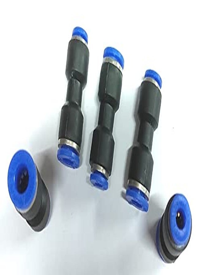 CRAFTSFY 6 X 4 MM Pneumatic joint Type Equal Air Line Straight Push Connector Push in Join Pneumatic Connectorr Quick Fittings Pneumatik Connector Quick Connect Air Fittings Size 6 X 4 MM joint (Pack of 3) - Image 4